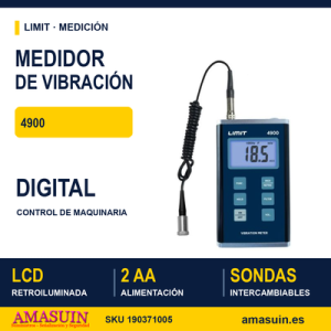 Medidor de vibración Limit 4900