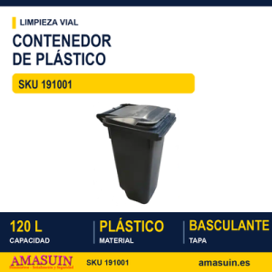 Contenedor Plástico de 120 Litros