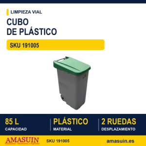 Cubo Plástico de 85 Litros