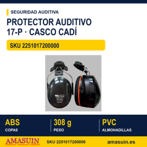 Protector Auditivo 17-P para Casco Cadí