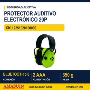 Protector Auditivo Electrónico 20P