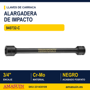 Alargadera de impacto 3/4" 32 mm 940732-C