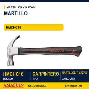 Martillo de carpintero HMCHC16