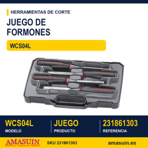 Juego de formones WCS04L