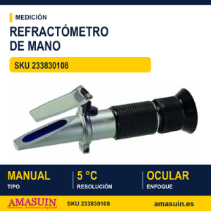 Refractómetro de Mano 6400