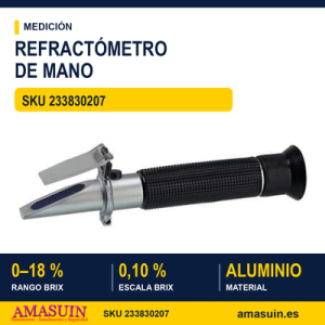 Refractómetro de mano 1800