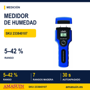 Medidor de Humedad Limit 6100