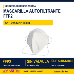 Mascarilla Autofiltrante FFP2
