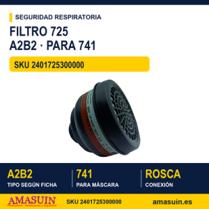 Filtro 725 A2B2 para Máscara 741