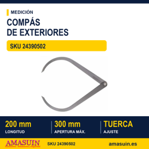 Compás Externo 200 mm