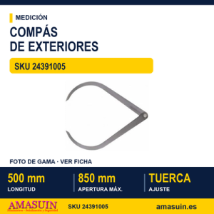 Compás Externo 500 mm