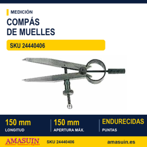 Compás de Muelles 150 mm