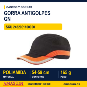 Gorra Seguridad Antigolpes GN