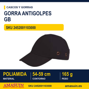 Gorra Seguridad Antigolpes GB