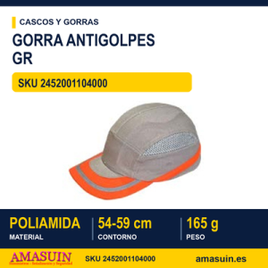 Gorra Seguridad Antigolpes GR