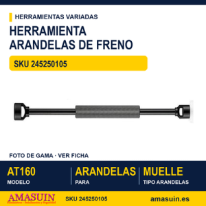 *Herramienta arandelas de muelle de freno AT160