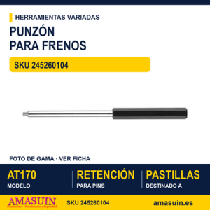 Punzones para frenos AT170