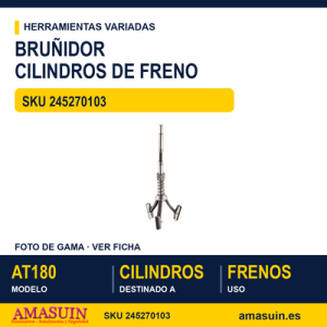 Bruñidor de cilindros Frenos AT180