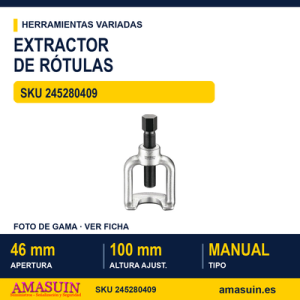 Extractores de rótulas apertura 46mm