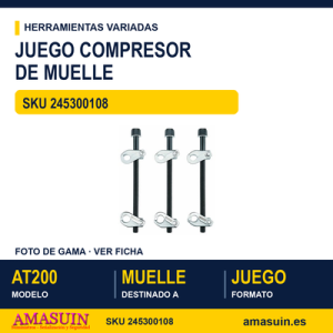 *Juego compresor de muelle AT200