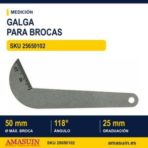 Galga para Brocas 2565 - 50 mm
