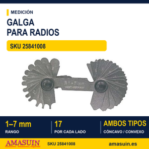 Galga para Radios 1 - 7 mm