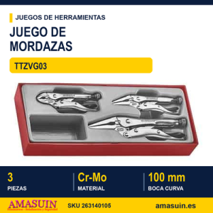 Juego de mordazas TTZVG03