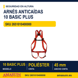 Arnés Anticaídas 10 Basic Plus