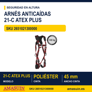 Arnés Anticaídas 21-C ATEX Plus