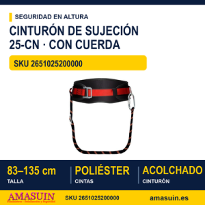 Cinturón de Sujeción con Cuerda 25-CN