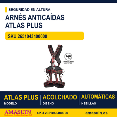 Arnés Anticaídas Atlas Plus 1 Arnés Anticaídas Atlas Plus