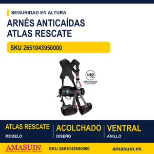 Arnés Anticaídas Atlas Rescate
