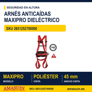 Arnés Anticaídas Maxipro Dieléctrico