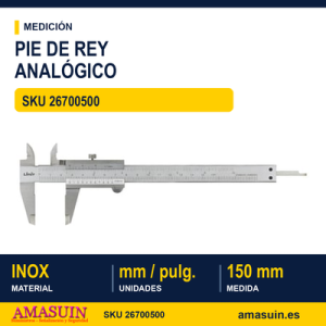 Pie de Rey Analógico 150 mm