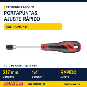 PORTAPUNTAS CON AJUSTE RÁPIDO MDQ217 - 217MM
