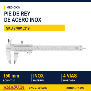 Metal Works Pie de Rey de Acero Inoxidable