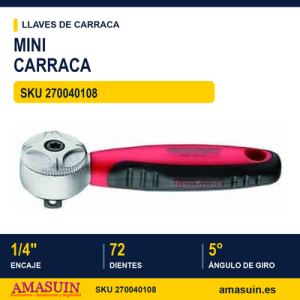MINICARRACA 1/4 de 72 dientes