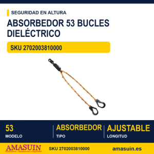 Absorbedor de Energía 53 Bucles Dieléctrico