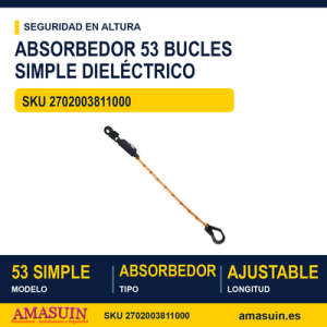Absorbedor Energía 53 Bucles Simple Dieléctrico