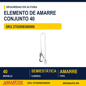 Elemento de Amarre Conjunto 40