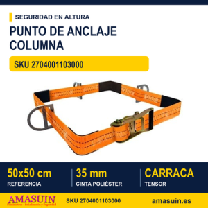 Punto Anclaje Columna 50x50cm