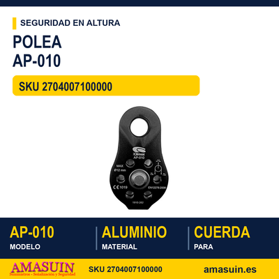Polea AP-010 1 Polea AP-010
