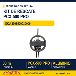 Kit Rescate PCX-500 Pro de 30 Metros