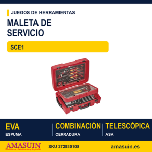 MALETA DE SERVICIO SCE1 EVA 83 PIEZAS