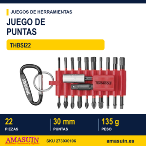 Juego de Puntas de Impacto THBSI22 – 22 piezas