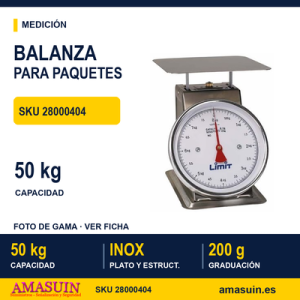 Balanza Digital para Paquetes 50 KG