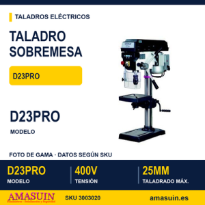 Taladro Sobremesa Optimum D23PRO 400V.