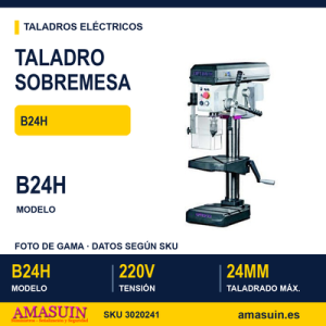 Taladro Sobremesa Optimum B24H 220V.