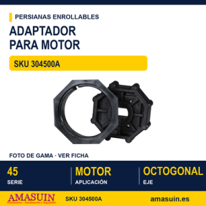 ADAPTADOR SERIE 45 EJE 60 OCTOGONAL