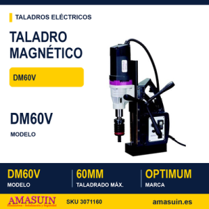 Taladro Magnético Optimum DM60V.